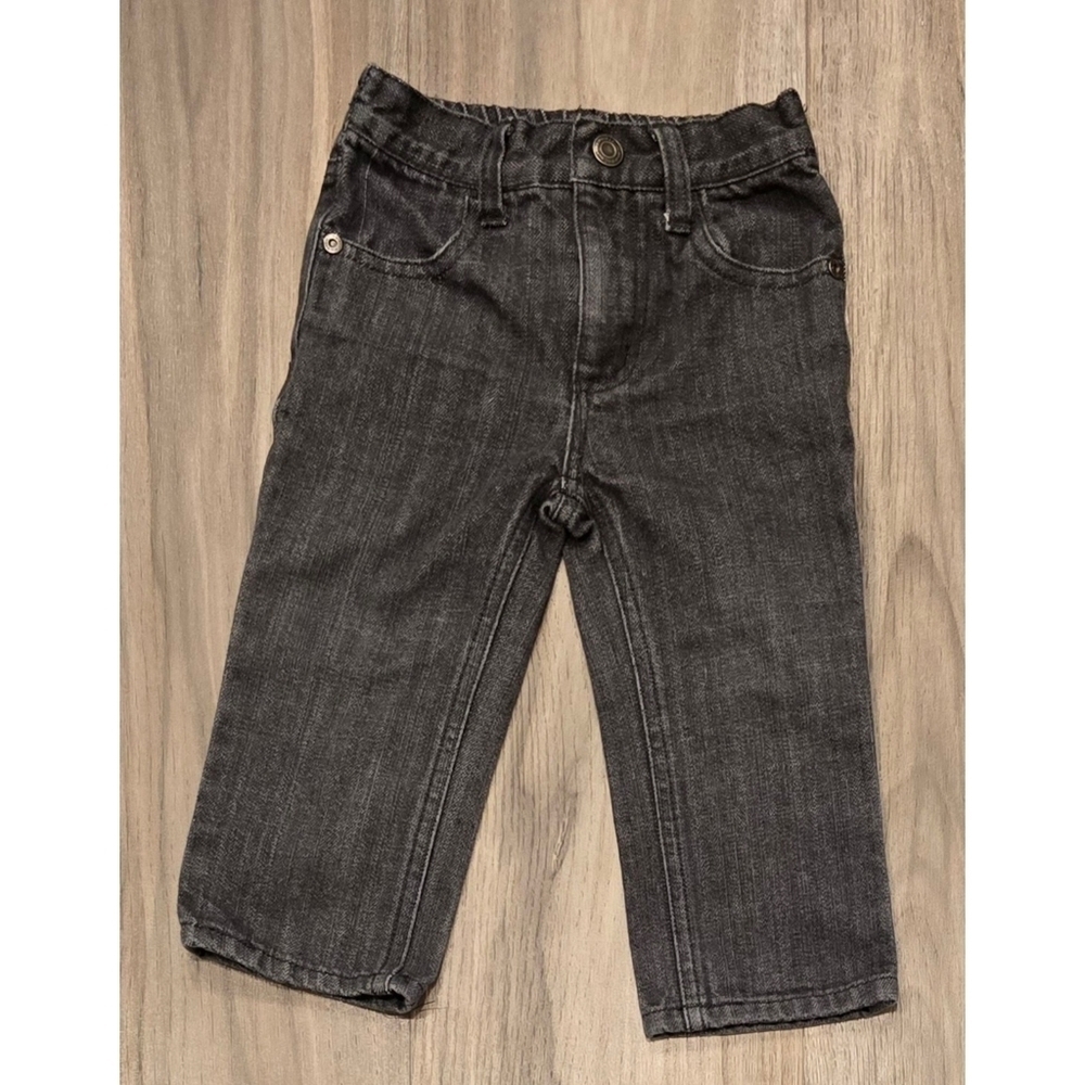 Calvin Klein Jeans Baby - Black Denim, Size 12 Months | Comfortable & Stylish